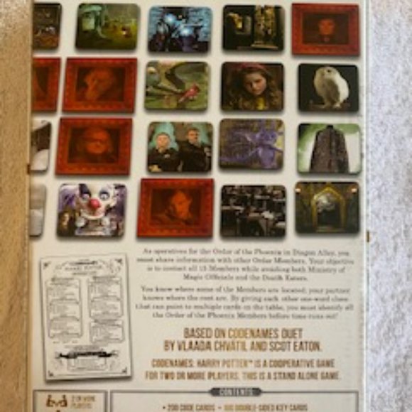 CODENAMES: Harry Potter Board Game - Picture 3 of 4